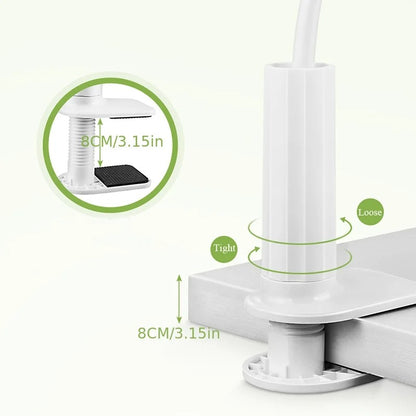 Lazy Bedside DesktopMobile Phone Clamp Bracket