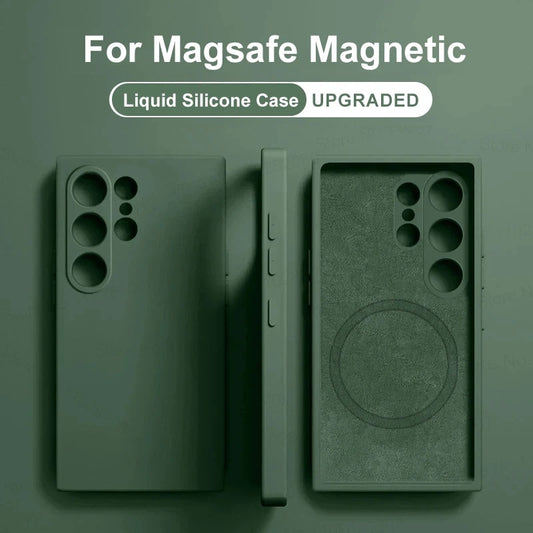 Magsafe Magnetic Case For Samsung Galaxy S24, S23, S22 Ultra, S21 FE