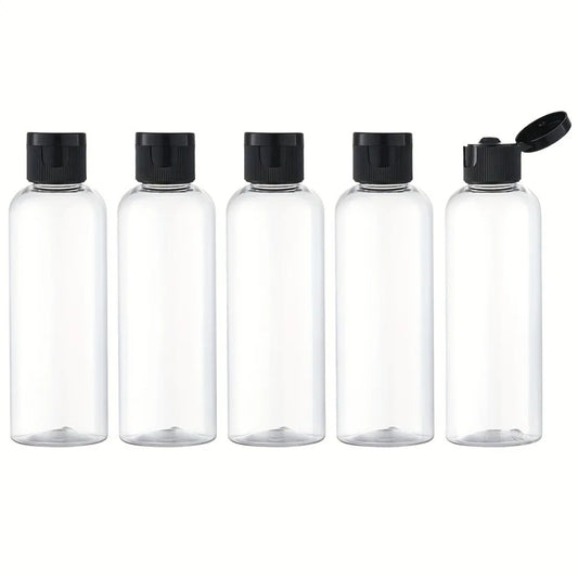 Refillable Empty Plastic Transparent Bottle