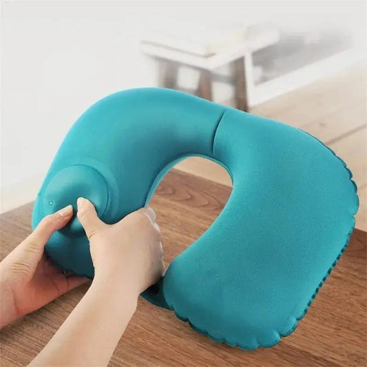 Neck Cushion Automatic Air Inflatable Pillow