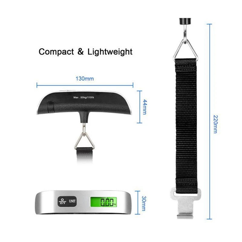 Portable Digital LCD Display Scale