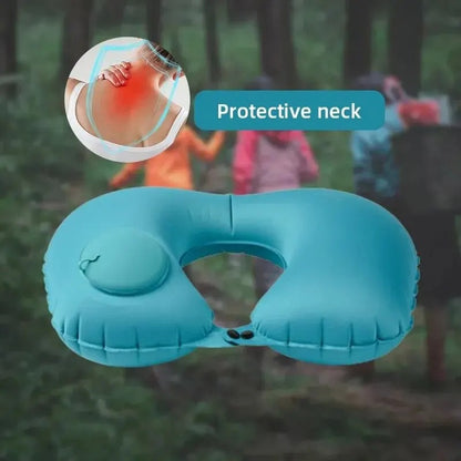 Neck Cushion Automatic Air Inflatable Pillow