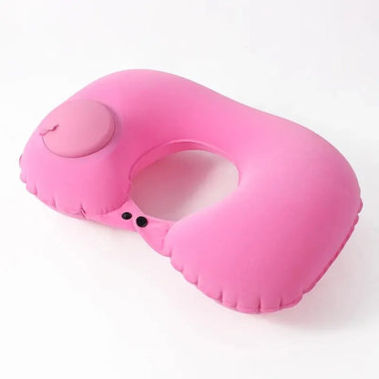 Neck Cushion Automatic Air Inflatable Pillow